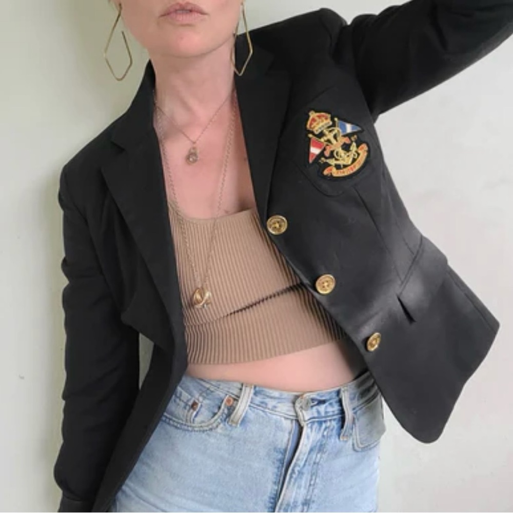 Vintage BeBe Fitted Ralph Lauren Look Blazer